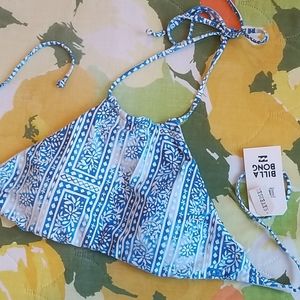 🚫SOLD🚫 NWT Reversible Indigo Child Bikini Top